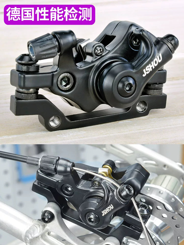 Bicycle Disc Brake Caliper Set for Mountain Bikes and Electric Scooters