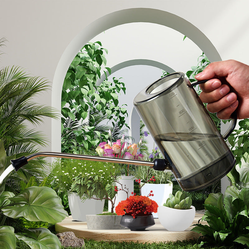 Long Spout Watering Can with Garden Tool Set for Indoor Outdoor Plants