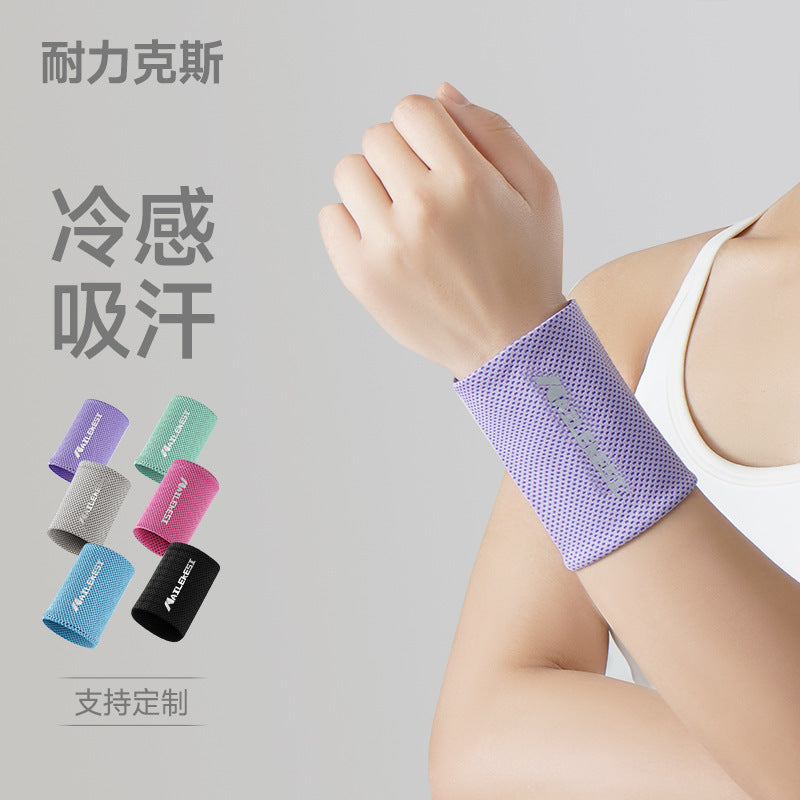 Endurax Cooling Wrist Sweatband for Running and Fitness