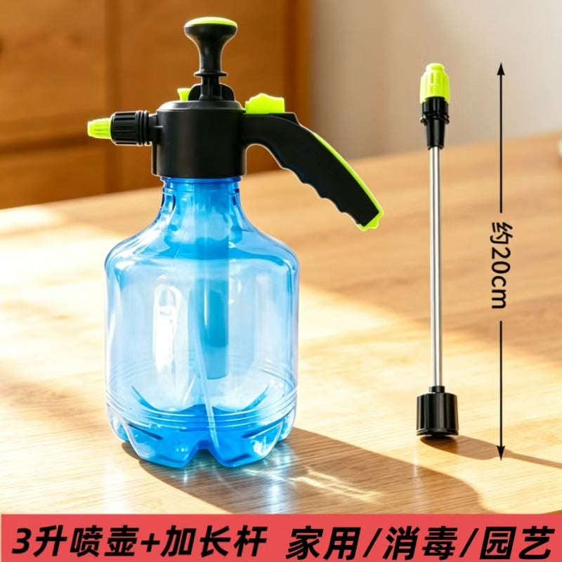3L Transparent Pressure Sprayer for Gardening and Household Use