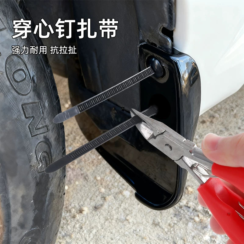 Automotive Fastener Rivet Clips for Underbody, Mudguard, Fender, Trunk Liner - Universal Push Pin Retainers