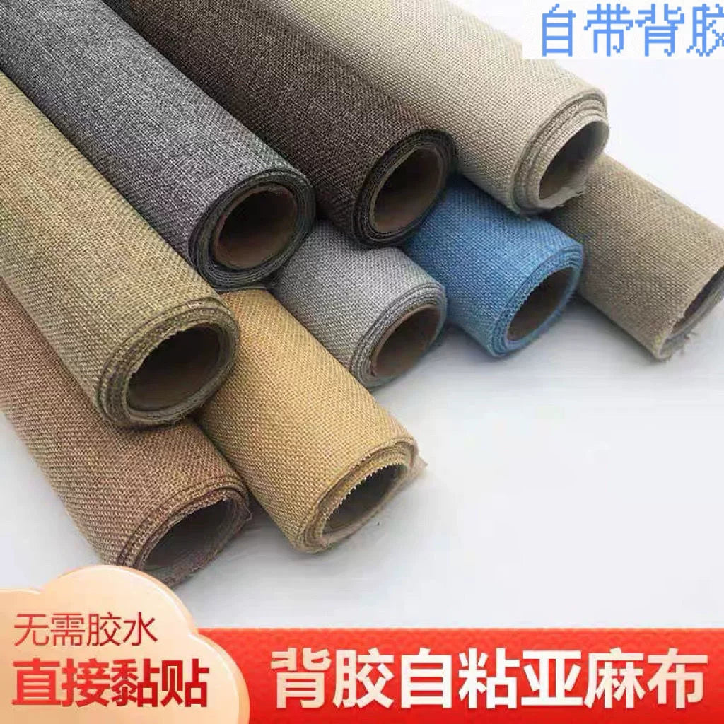 Self-Adhesive Linen Fabric Pipe Wrap for Decoration and Concealment