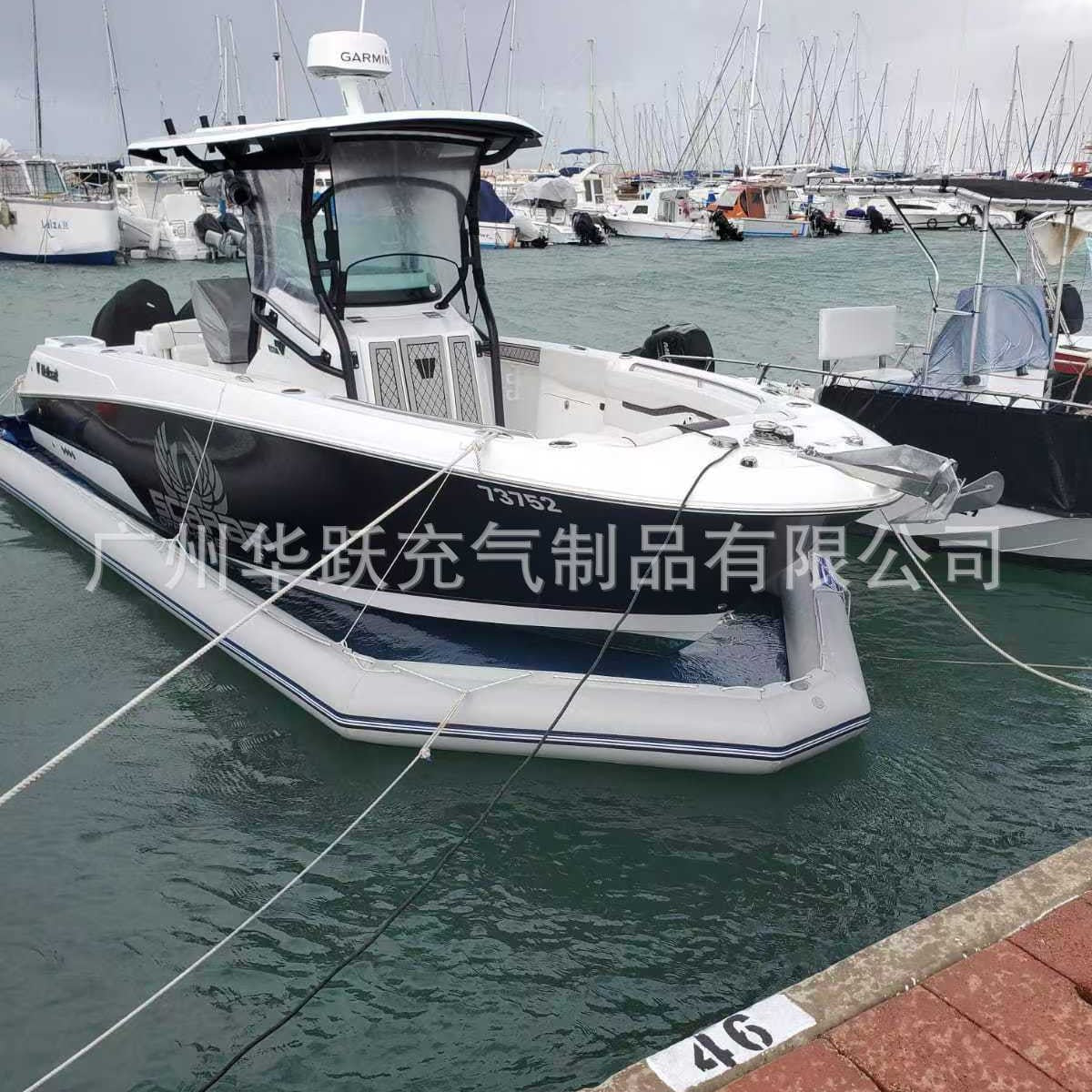 Inflatable Floating Dock Platform for Yachts and Jet Skis - Anti-fouling, Corrosion-resistant, Oyster-proof