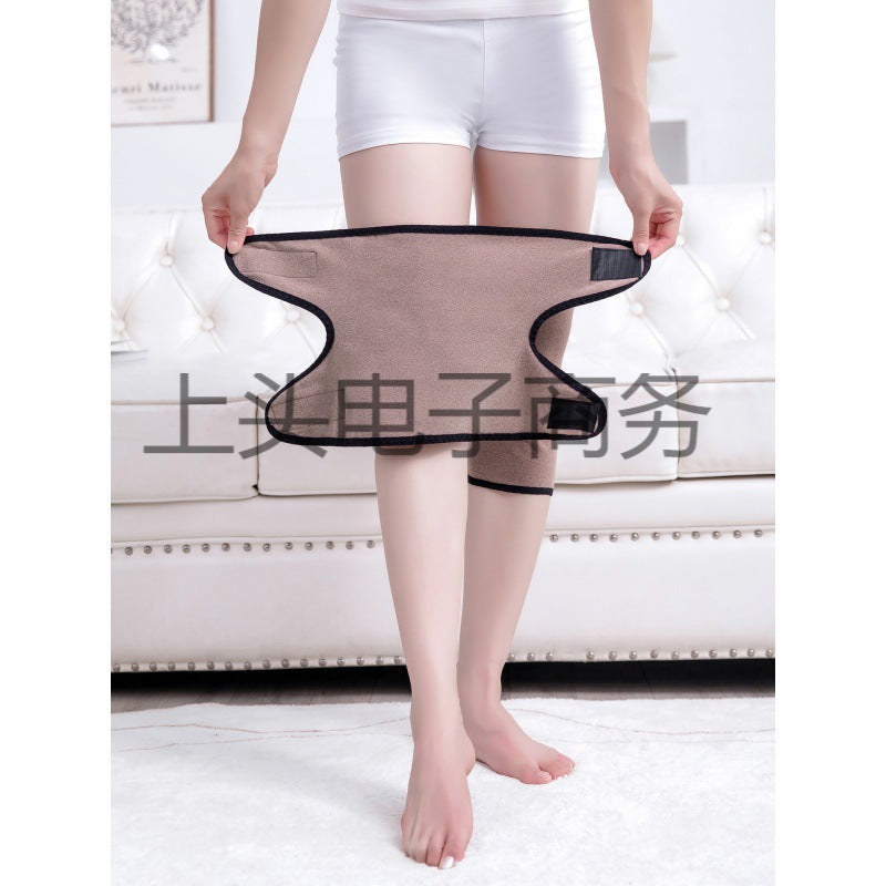 Unisex Thin Thermal Knee Brace with Velcro for Cycling and Joint Pain Relief