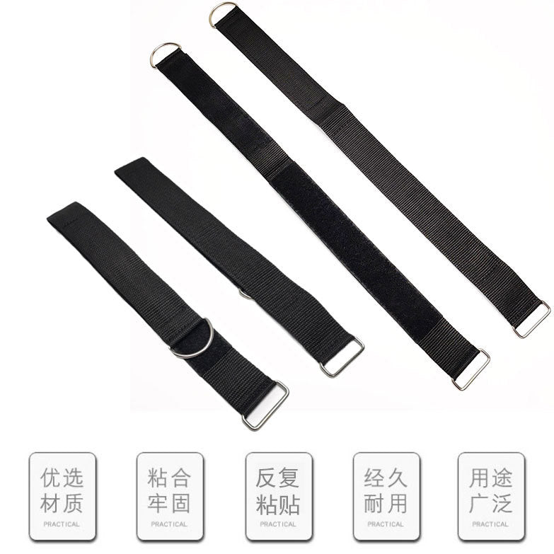 Fitness Pedal Straps with Hook and Loop Fastener for Exercise Equipment