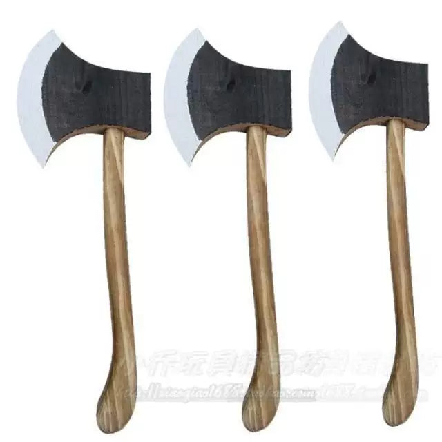 Halloween Wooden Axe Prop Cosplay Costume Accessory Set