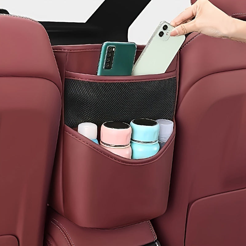 Car Seat Back Organizer with Multi-functional Storage Pockets