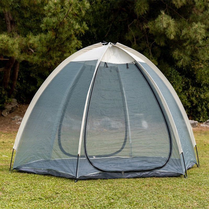 Outdoor Camping 6-Sided Anti-Mosquito Garden House Transparent Tent for Multiple People