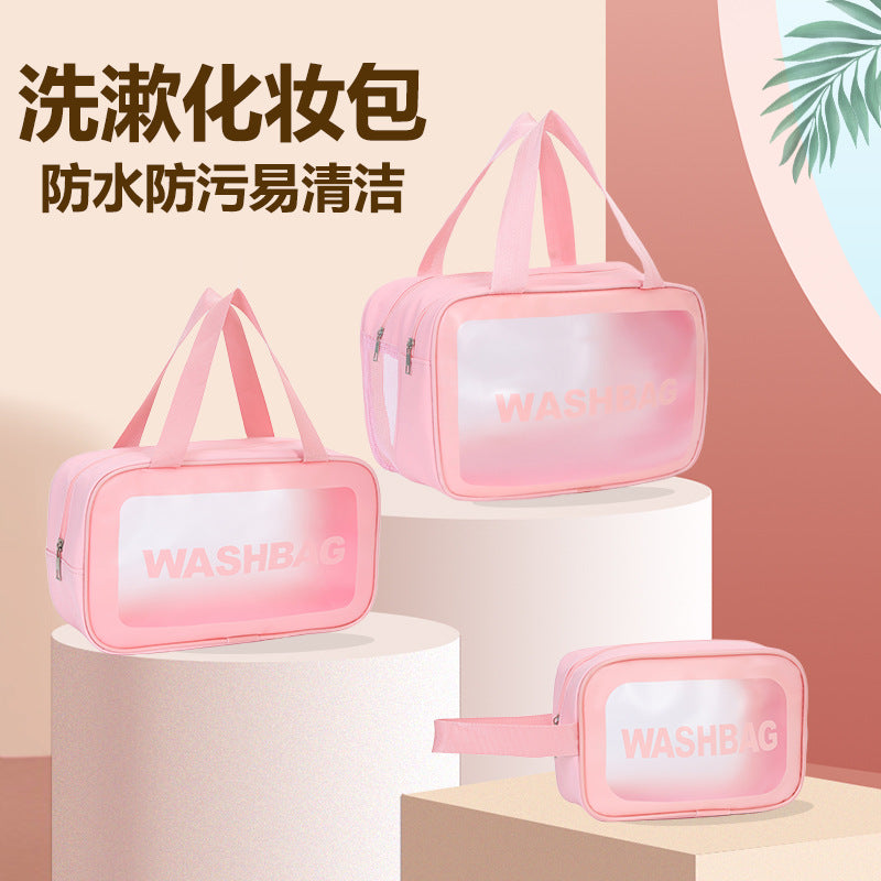 Waterproof Dry Wet Separation Toiletry Bag Travel Cosmetic Organizer with Handle