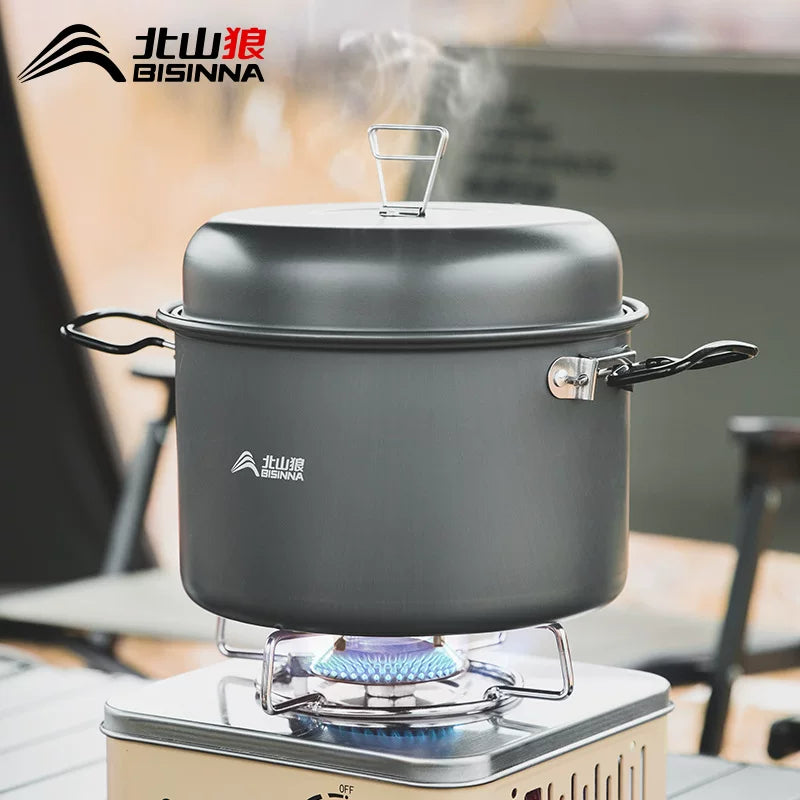 Beishanlang Aluminum Alloy Camping Cookware Set for Outdoor Stove