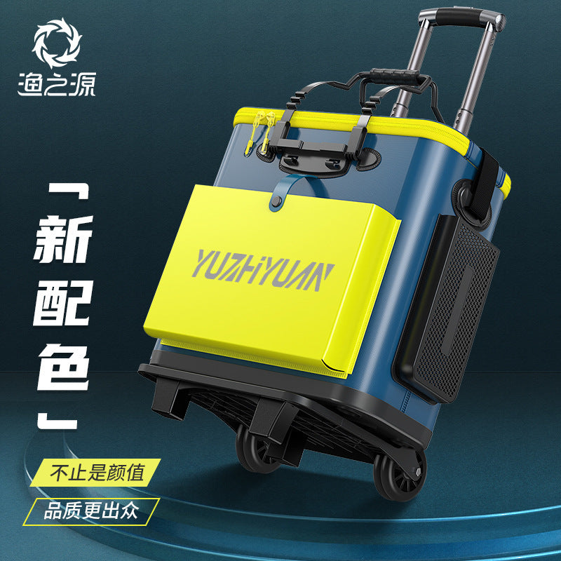 Yuzhiyuan Multifunctional Thickened Fishing Bucket Live Fish Container with Oxygen Pump Option