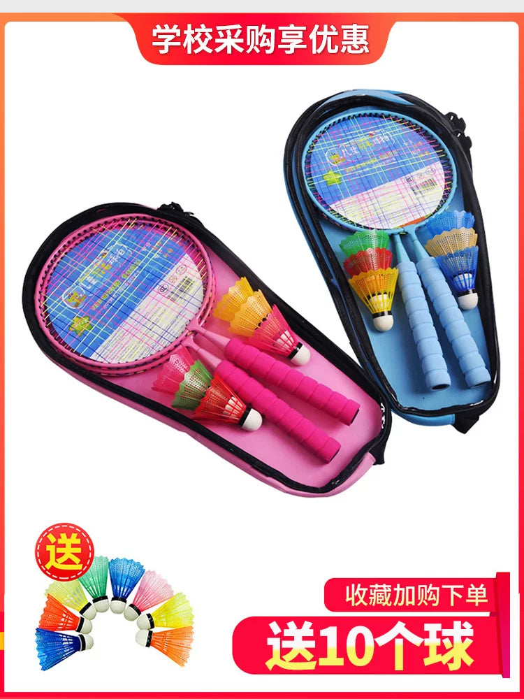 Kids' Badminton Racket Set for Sensory Training & Early Education, Ages 6+