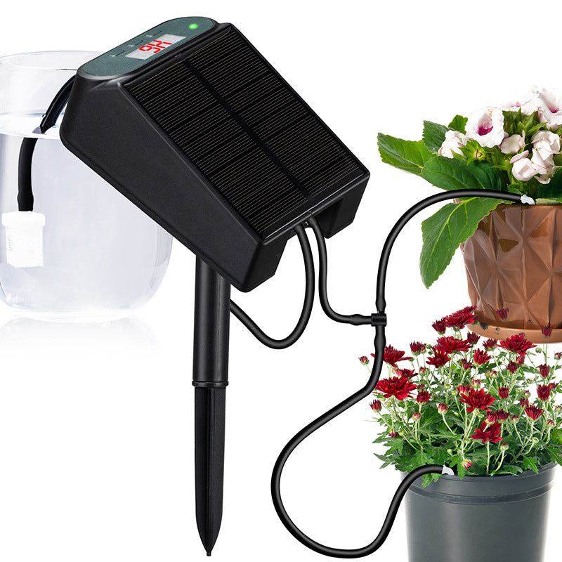 Automatic Drip Irrigation System with Timer for Potted Plants