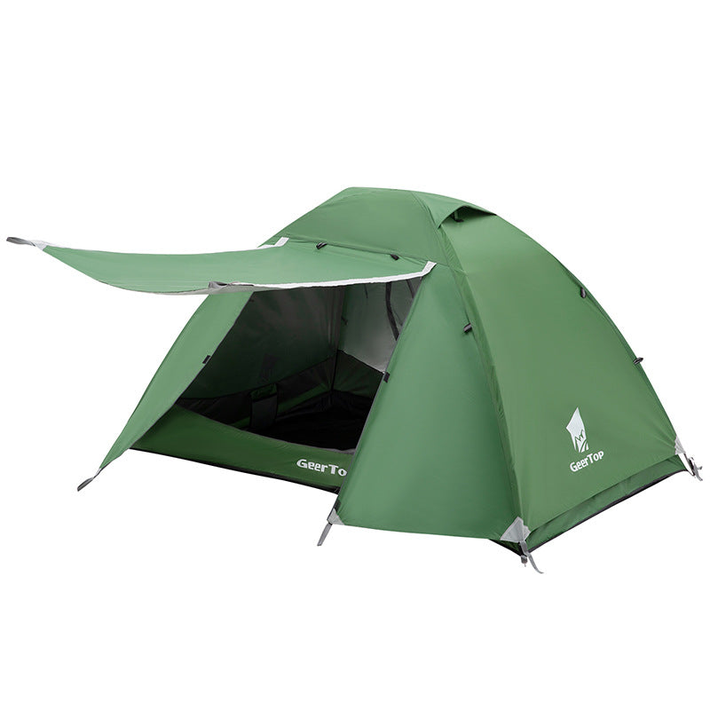 GeerTop Outdoor Quick Setup Mosquito Net Tent with Silver Coating Sun Protection Waterproof Camping Tarp