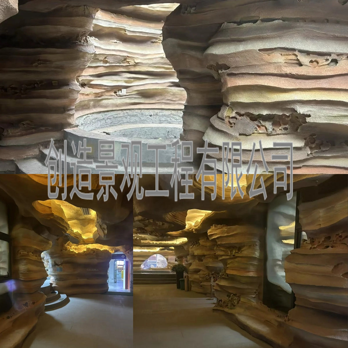 Artificial Rockery Sandstone Ornament for Indoor & Outdoor Landscaping