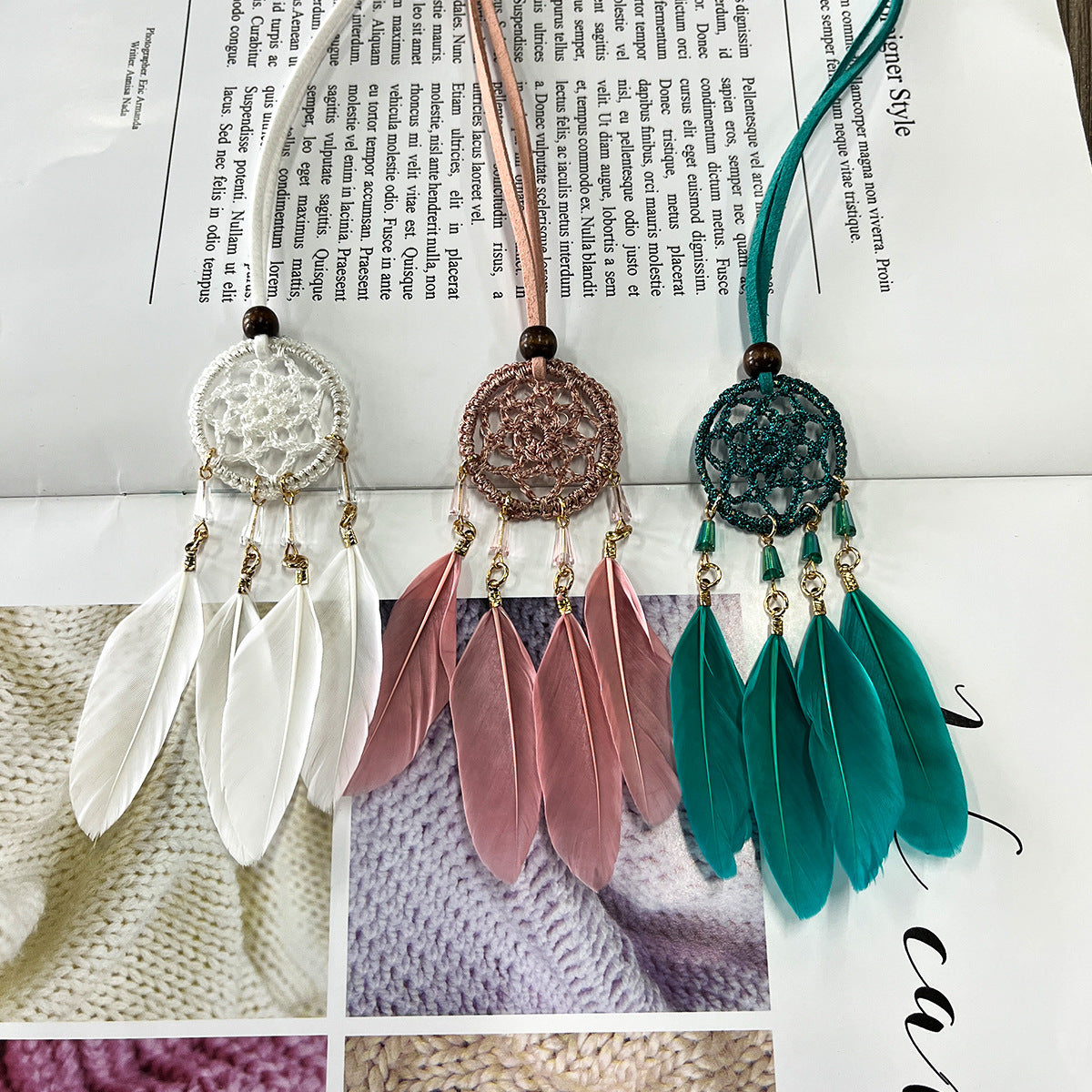 Dream Catcher Car Charm & Wind Chime Gift