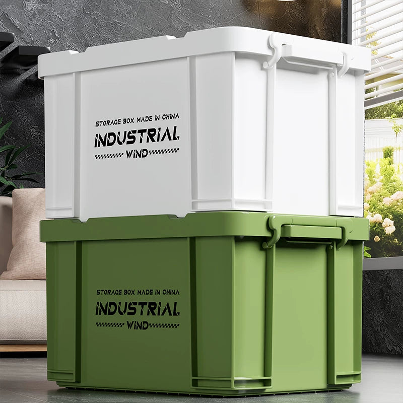 Extra Large Capacity Storage Box for Home, Camping, and Car - Multi-functional Organizer for Clothes, Toys, and Books