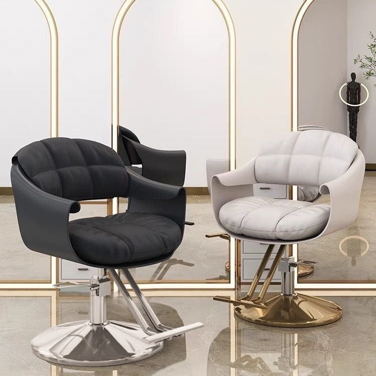 Premium Hydraulic Swivel Reclining Barber Chair for Salon Hair Styling