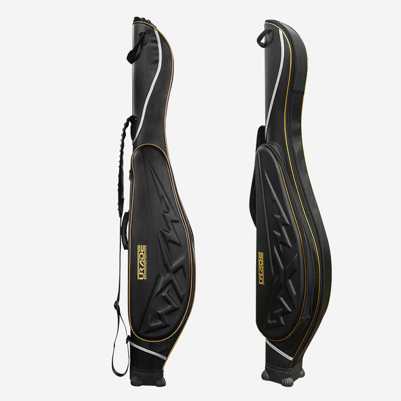 Hard Shell Fishing Rod Bag 137cm Large Capacity Waterproof Lure Sea Rod Tackle Bag