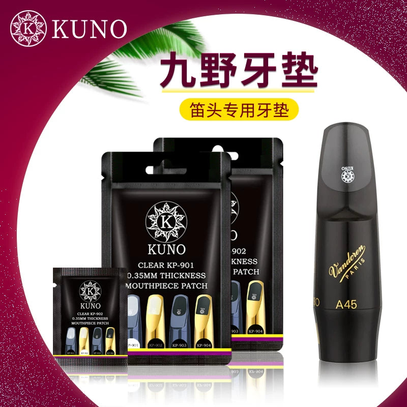 KUNO Saxophone Mouthpiece Patches for Alto Tenor Soprano Clarinet