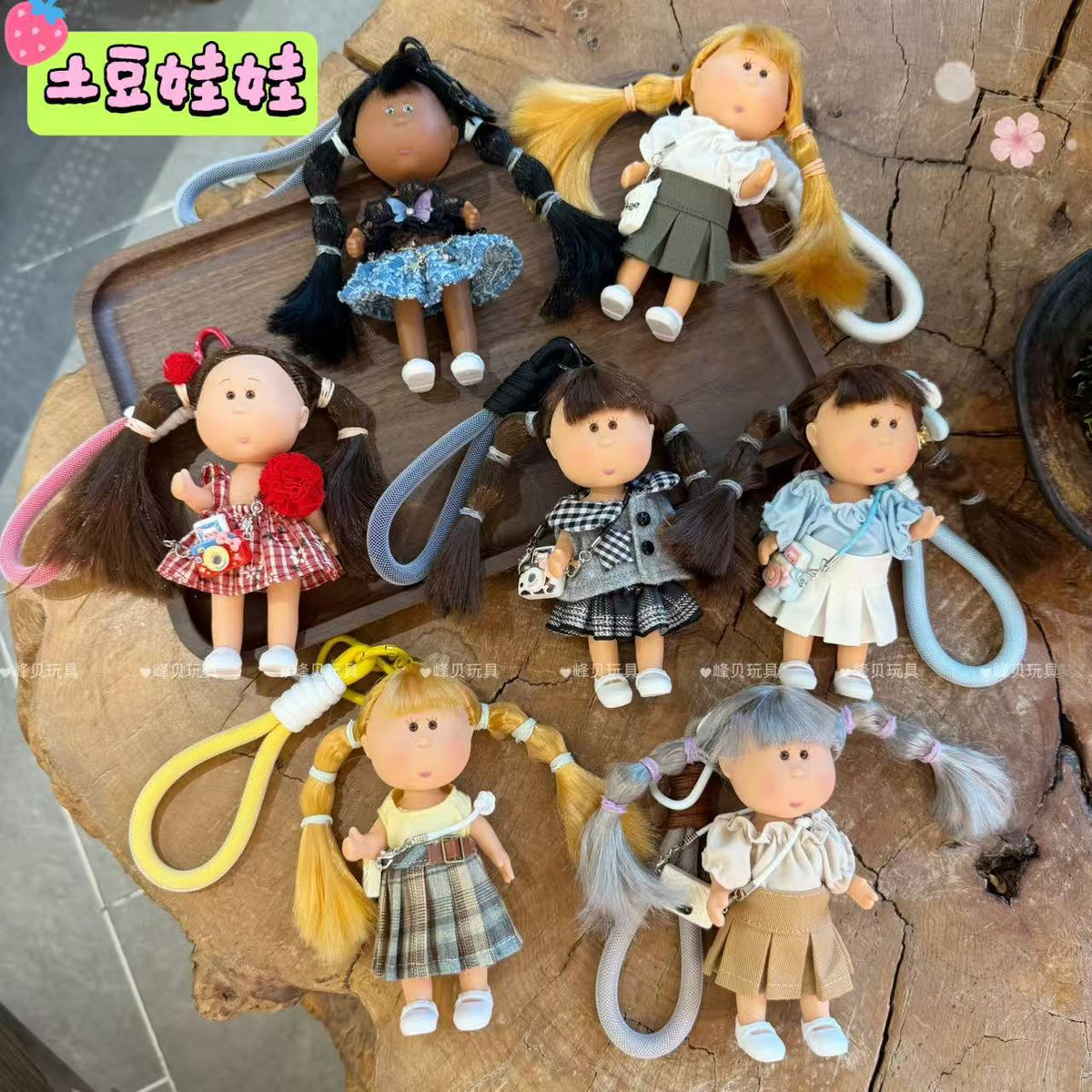 Doll Clothes Outfits for 14cm Mia and Potato Dolls
