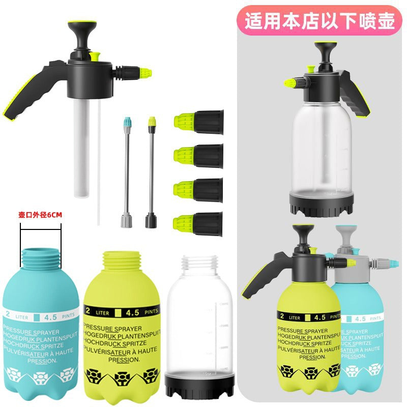 Manual Pressure Sprayer for Gardening, Cleaning, and Disinfection - 2L Capacity