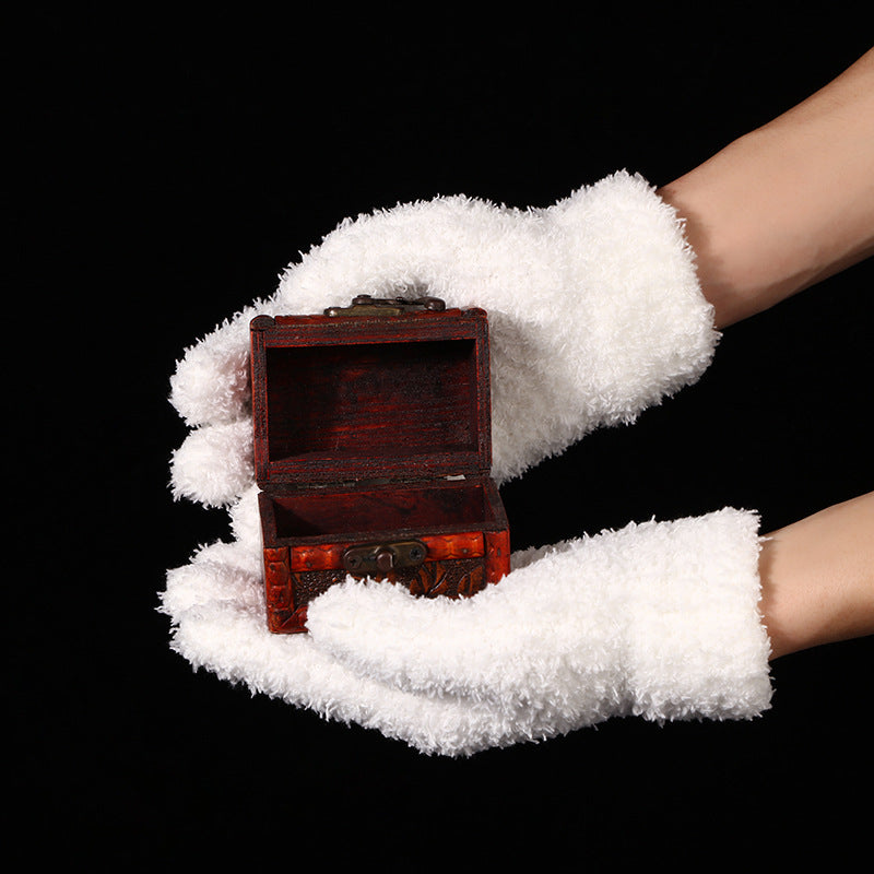 Thickened Microfiber Gloves for Polishing and Handling Delicate Items