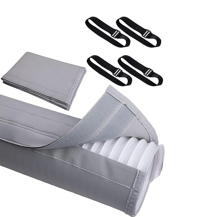 Portable Air Conditioner Hose Insulation Sleeve Cover with Straps