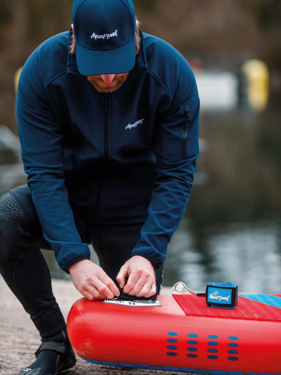 Inflatable SUP Paddle Board Accessories Kit with Pump, Leash, Fin, Seat, and Waterproof Bag