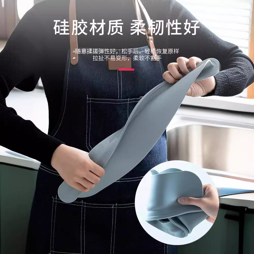Silicone Kitchen Sink Splash Guard with Suction Cups