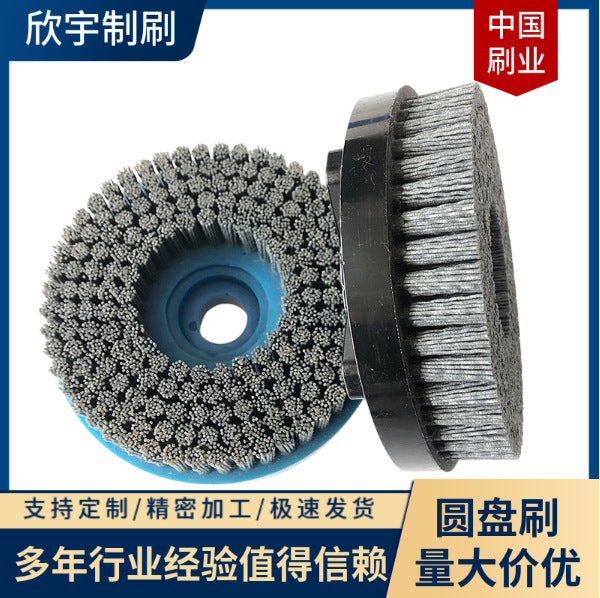 Nylon Wire Wheel Brush for Angle Grinder and Hand Grinder, Cleaning, Dust Removal, Wall Polishing Abrasive Brush