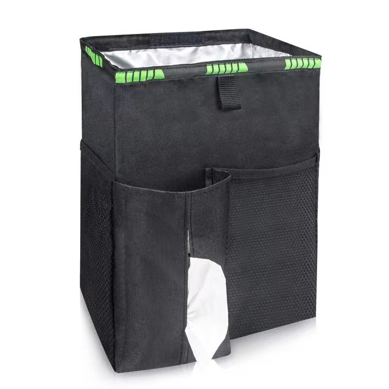 Multi-functional Car Seat Back Organizer with Tissue Holder and Storage Bag