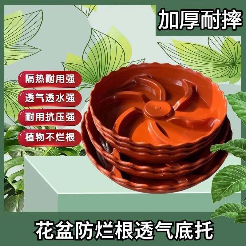 Plant Pot Riser Stand for Root Rot Prevention and Drainage, Durable Garden Balcony Use