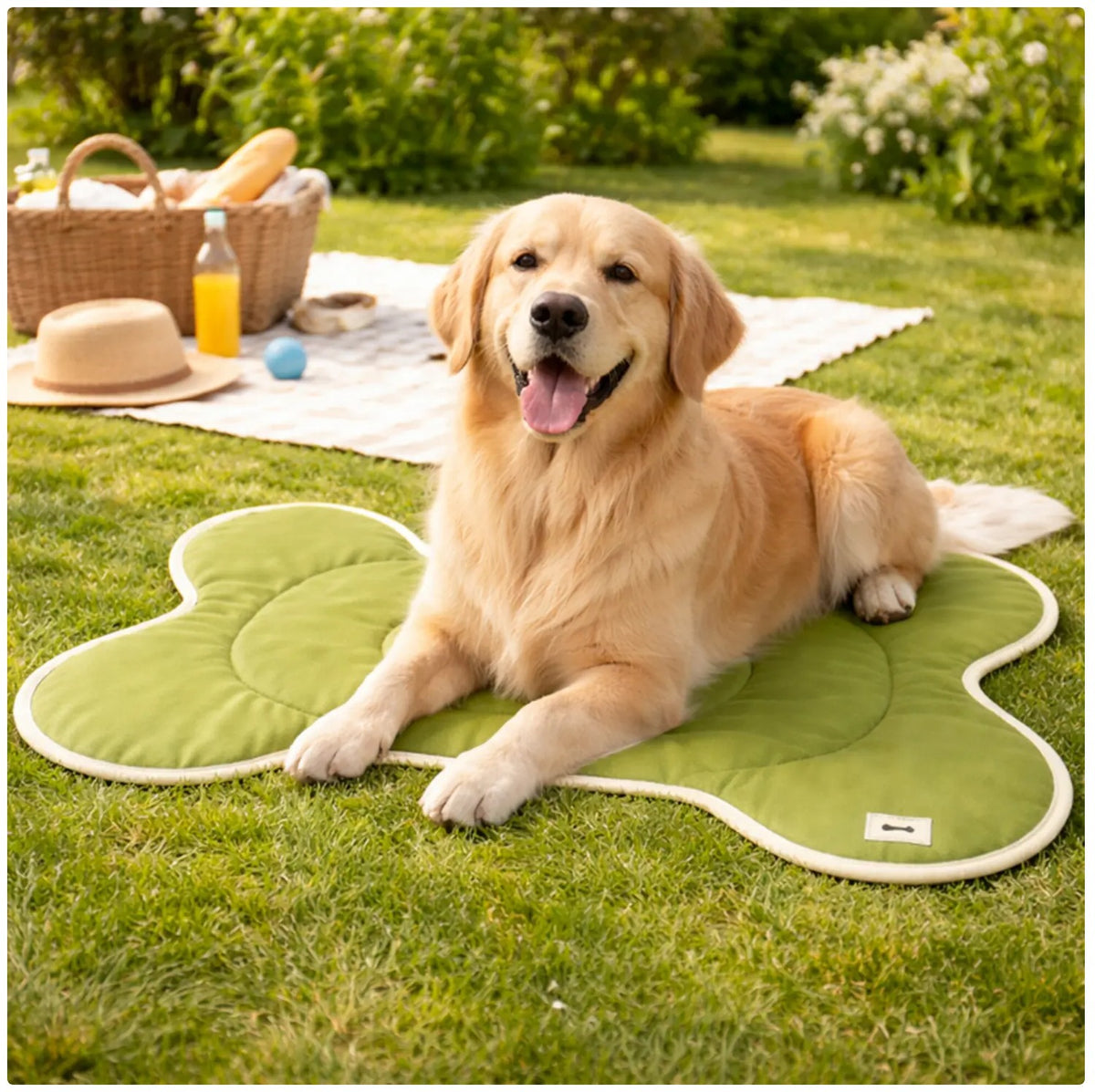 Portable Washable Pet Training Pad for Outdoor Travel
