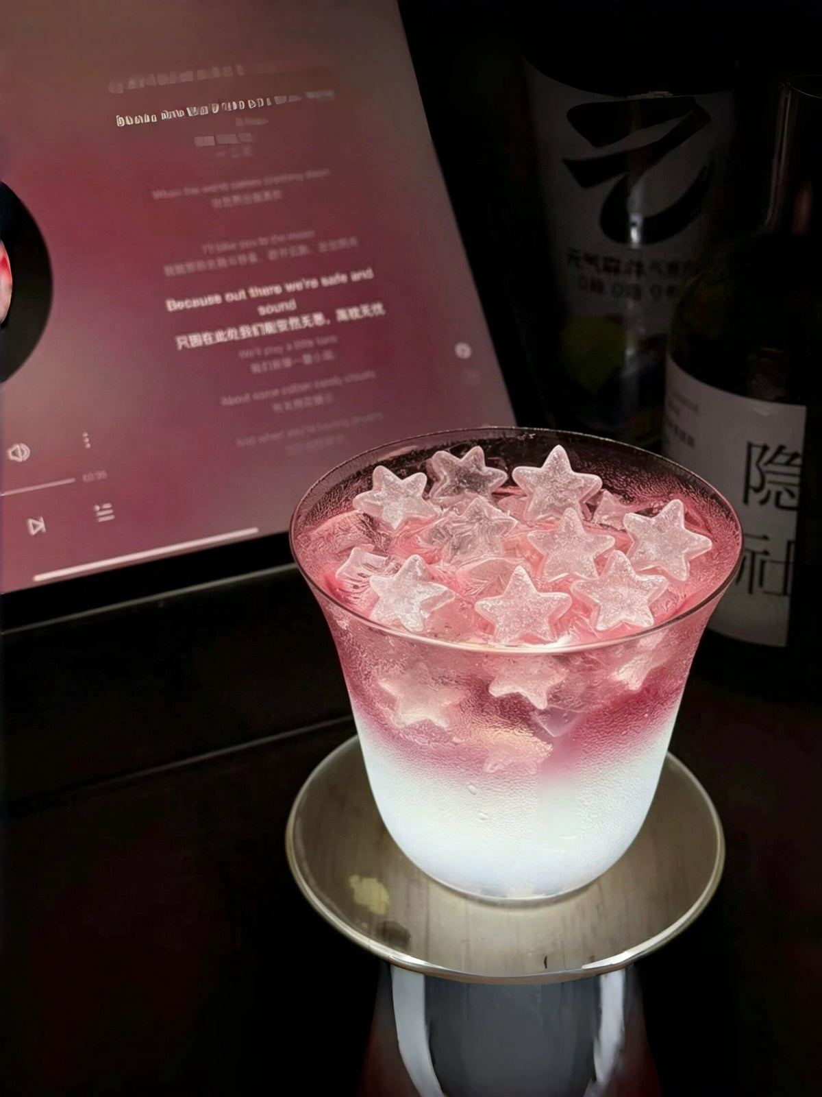 Star, Heart, and Diamond Shaped Silicone Ice Cube Molds for Cocktails and Cold Drinks