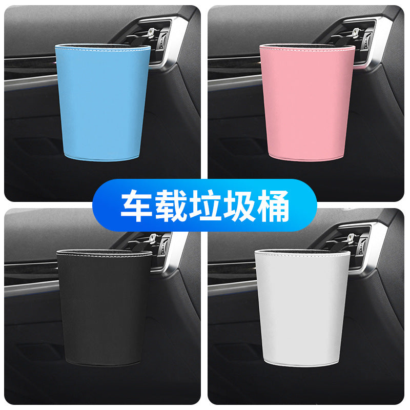 Cute Cartoon Car Trash Can with Air Vent Clip or Refill Bags