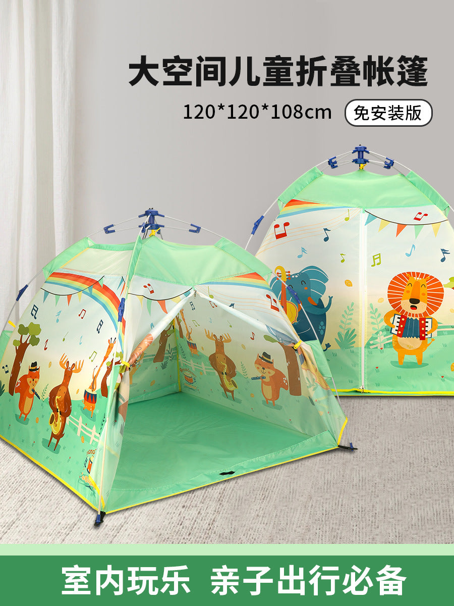 Kids' Portable Pop-Up Play Tent for Indoor/Outdoor Use