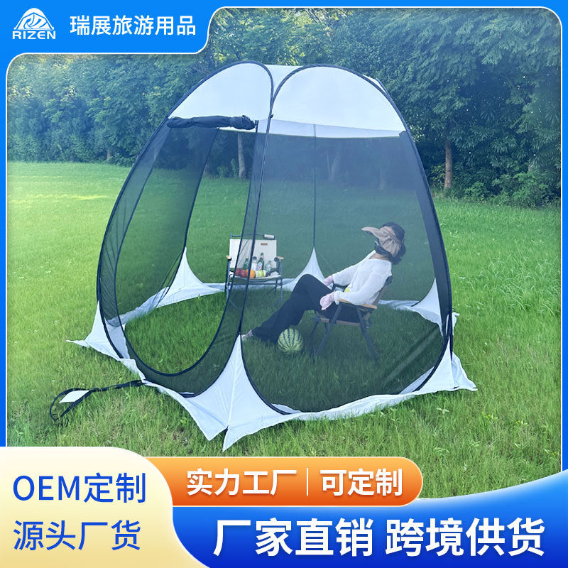 Automatic Pop-Up Camping Tent for 6-8 People, Foldable and Breathable