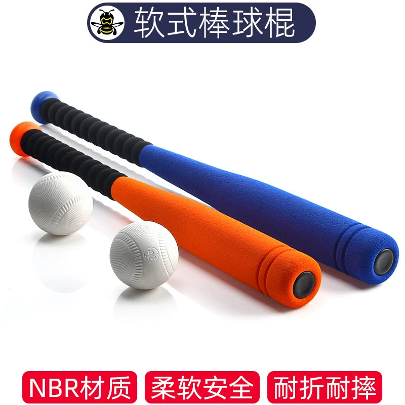 Kids Foam Baseball Bat Set Soft Sponge Training Bat for Elementary Students and Teenagers