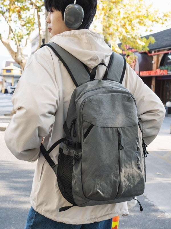 Lightweight Solid Color Backpack for Hiking, School, Commuting, and Travel