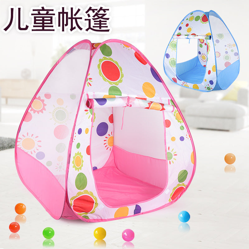 Kids' Portable Pop-Up Play Tent with Ball Pit for Indoor and Outdoor Fun