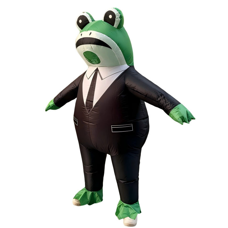 Inflatable Frog Suit Costume for Weddings, Proposals, and Festive Celebrations