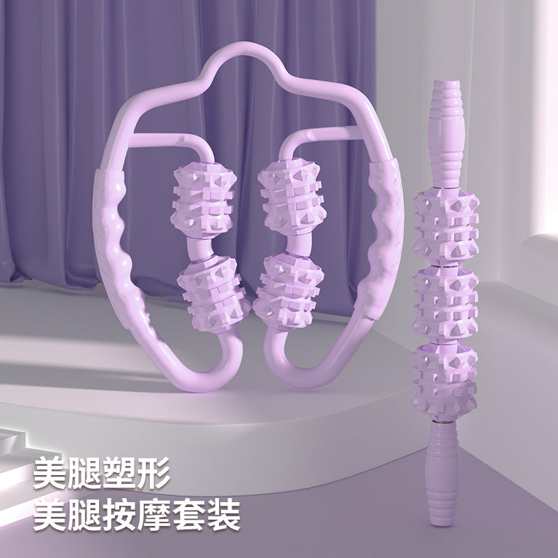 Leg Muscle Roller Massager for Body Shaping and Relaxation