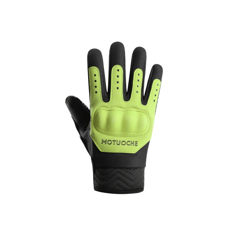 Motorcycle Full Finger Touchscreen Gloves with Joint Protection for Outdoor Sports Cycling