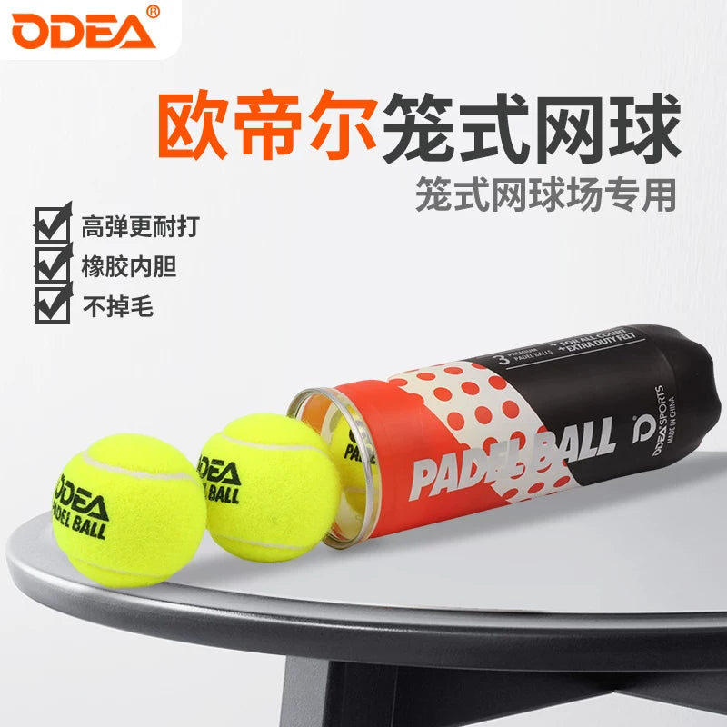 Odear Padel Tennis Balls - High Elasticity & Durability for Match & Training