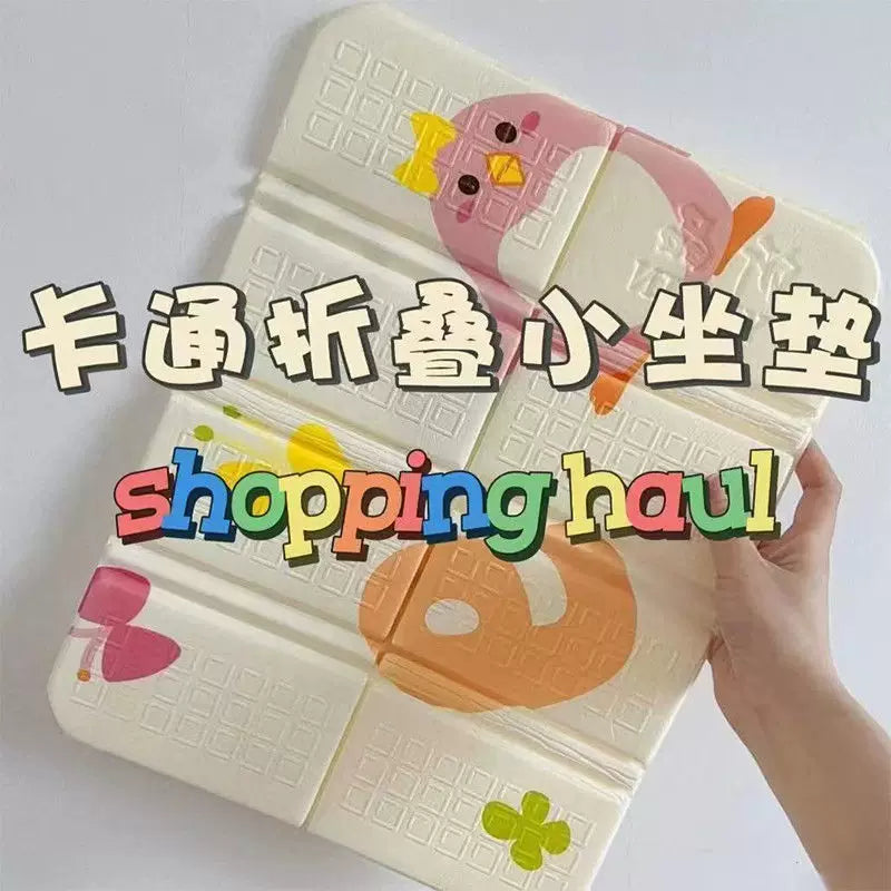 Portable Folding Seat Cushion, Moisture-Proof Foam Pad for Outdoor Travel and Camping