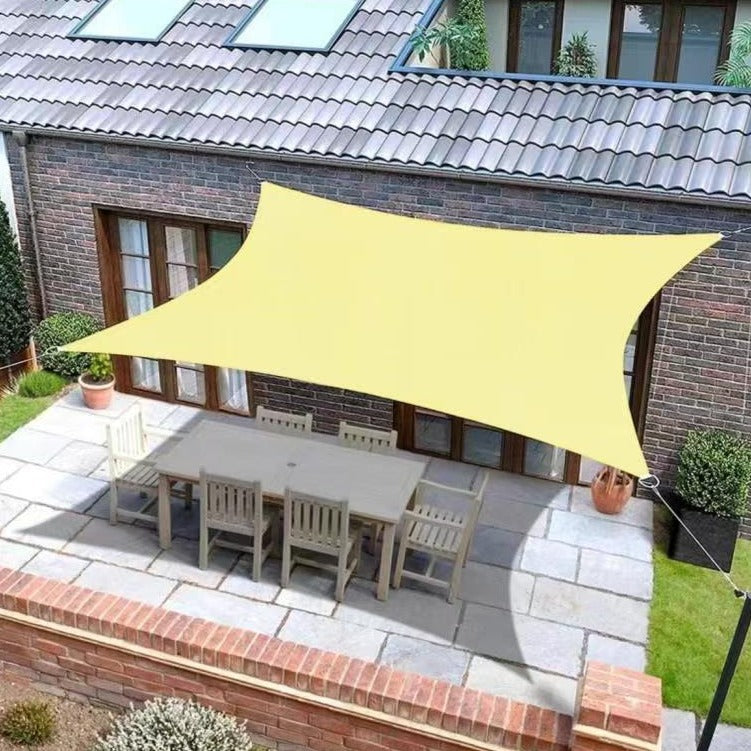 Outdoor Camping Tarp Shelter Sunshade Rainproof Oxford Cloth Tent Set