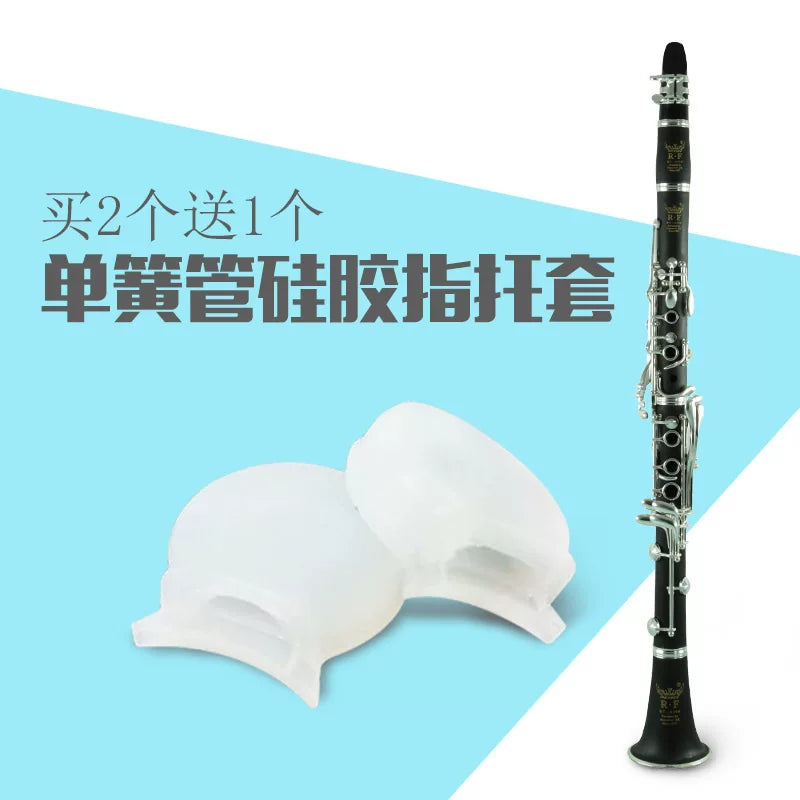 Clarinet Oboe Silicone Thumb Rest Cushion Non-slip Protector for Saxophone Wind Instruments