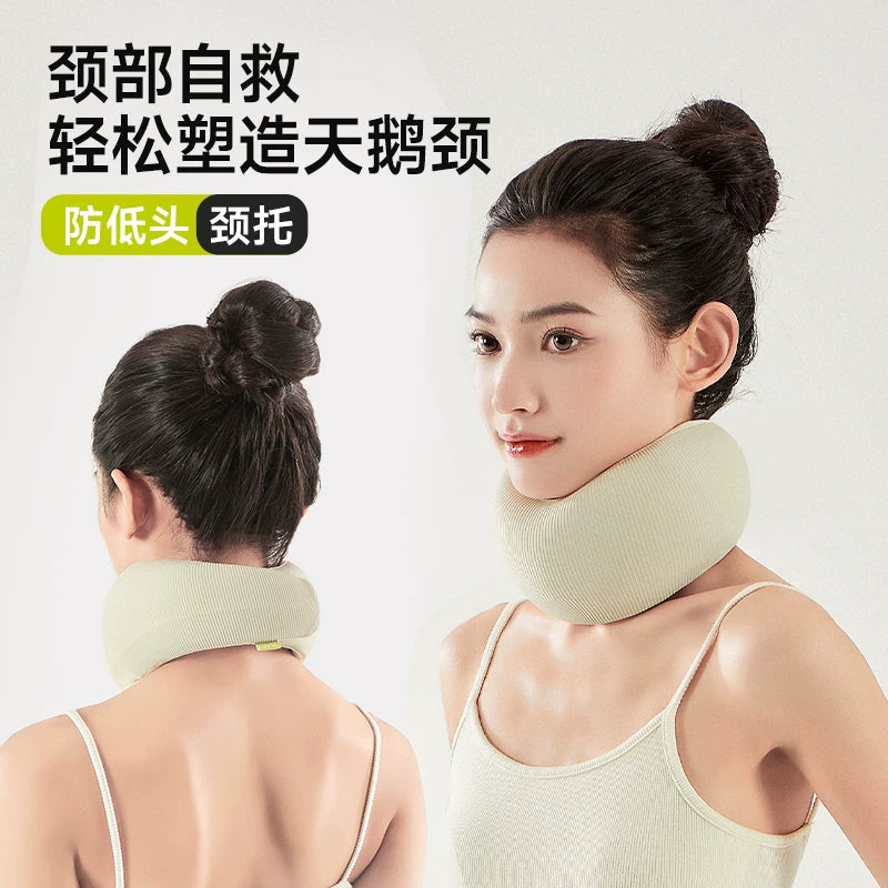 TINIA Travel U-Shaped Neck Pillow for Neck Support and Cervical Spine Protection