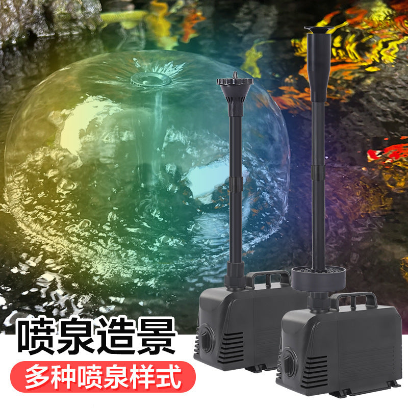 MP Solar Fountain Pump Water Circulation Filtration System DC Silent Submersible Pump for Fish Tank Pond